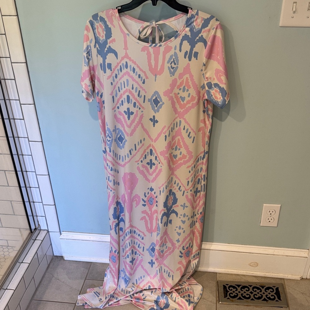 Dudley Stephens Pastel Maxi Dress - Picture 2 of 4